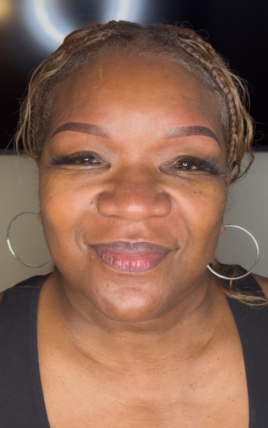 Ombré brows real client result