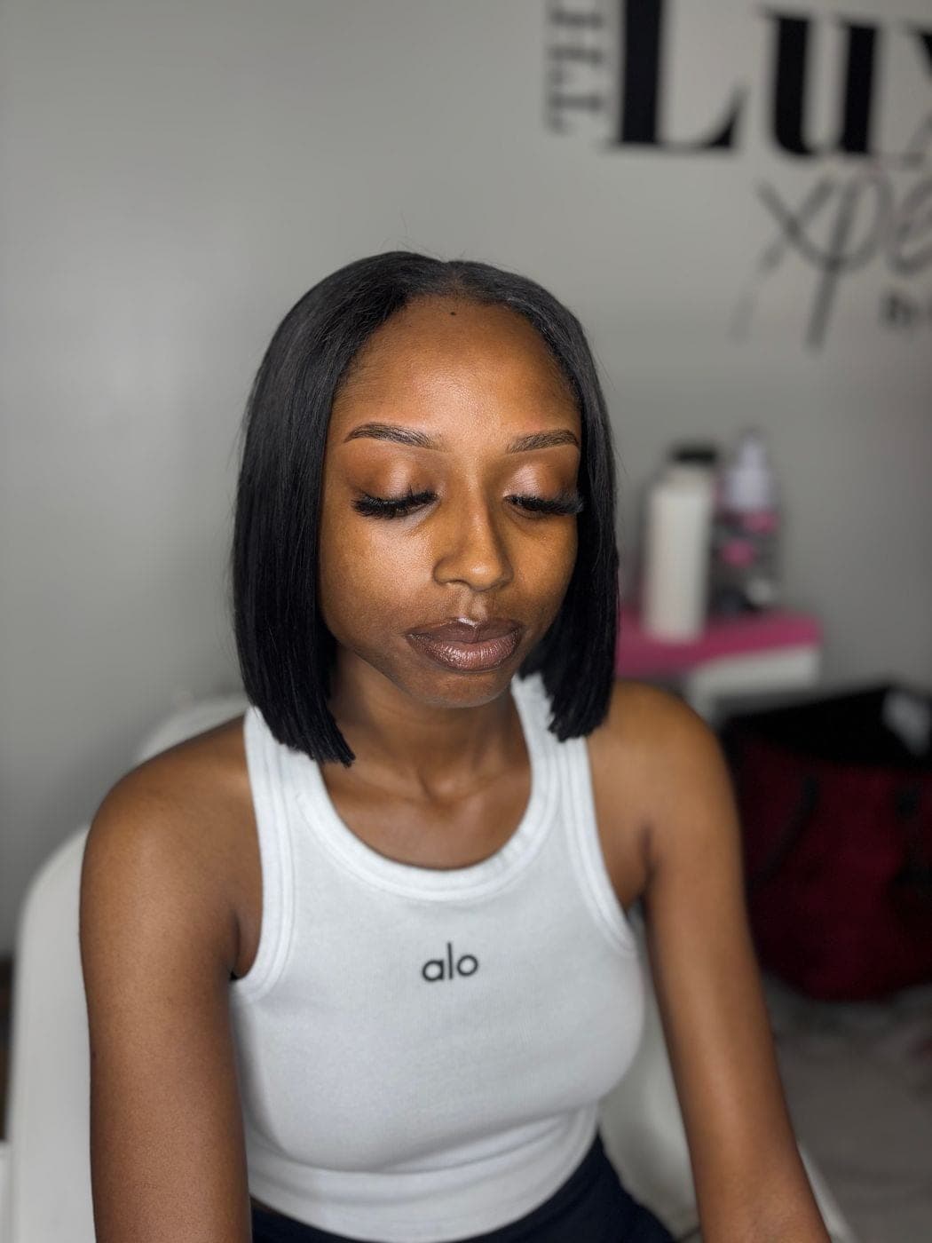 Brow tint and wax real client result — soft, natural definition